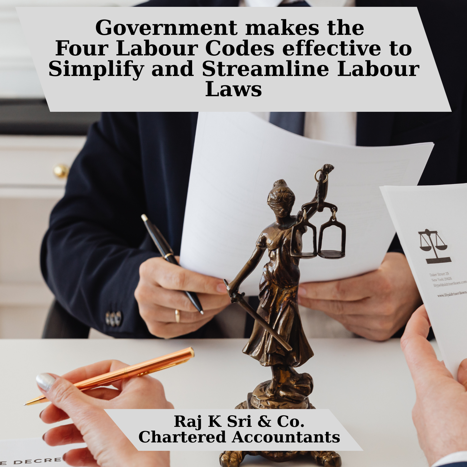 Four Labour Codes Effective from 21 November 2025: What Business Owners Need to Know